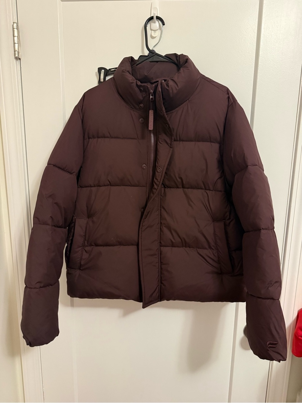 Women's Puffer Jacket - Dark purple